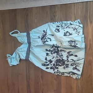 Anthropologie Blue Dress